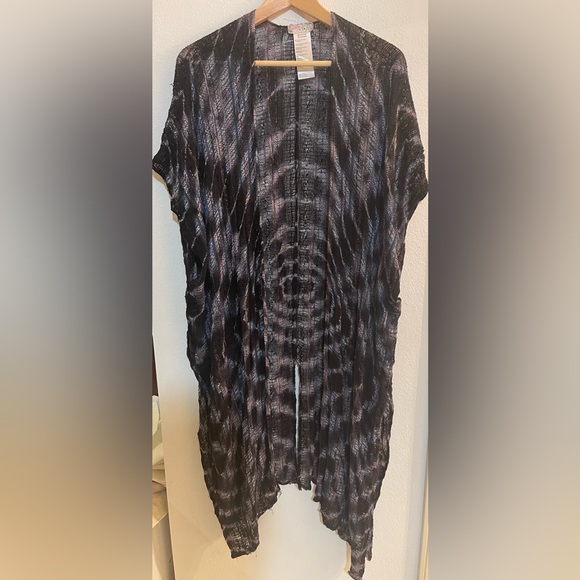 Free People Open Front Sleeveless Cardigan ONE SIZE - Picture 2 of 7